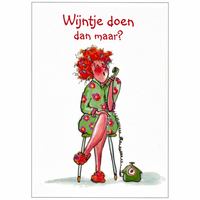 Wijntje doen dan maar?