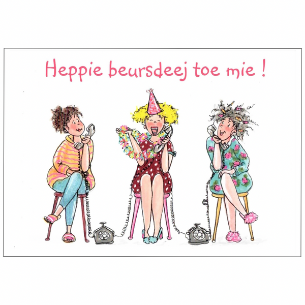 Heppie beursdeej toe mie